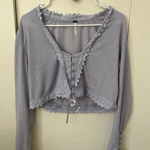 Lavender Free People Top